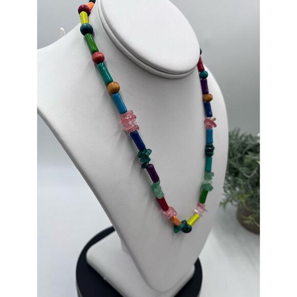 Zara multicolored necklace - Picture 9 of 14